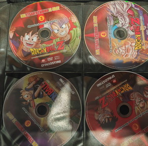 Deagostini dragonball  z, dragonball  gt και dragonball movies