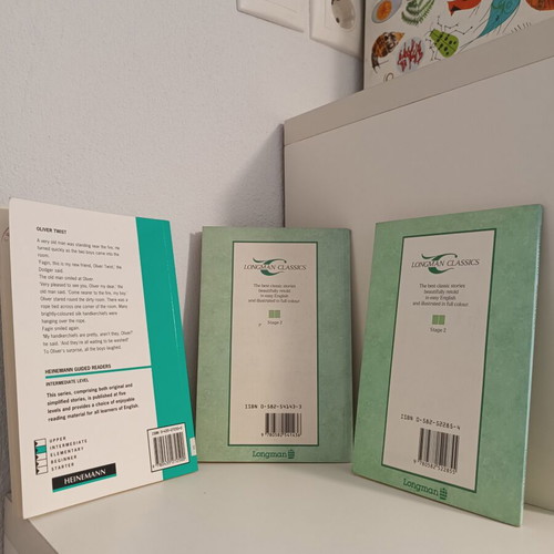 English classic readers pack of 3, new condition