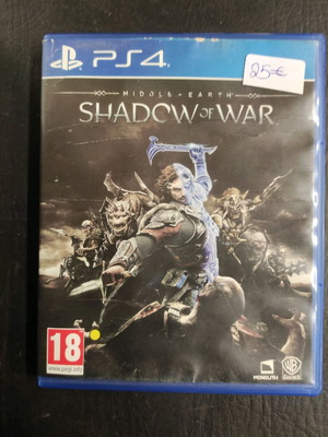 Shadow of War PlayStation 4 used