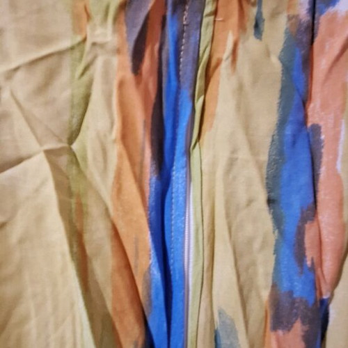 Dress light green blue new, size XL with side slits