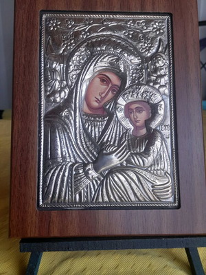 Silver icon 925 gr like new, 18×24