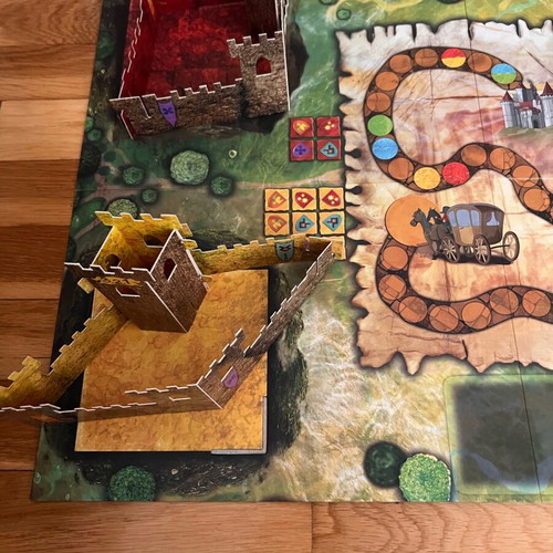 Board game Castles and Siege used, strategy game