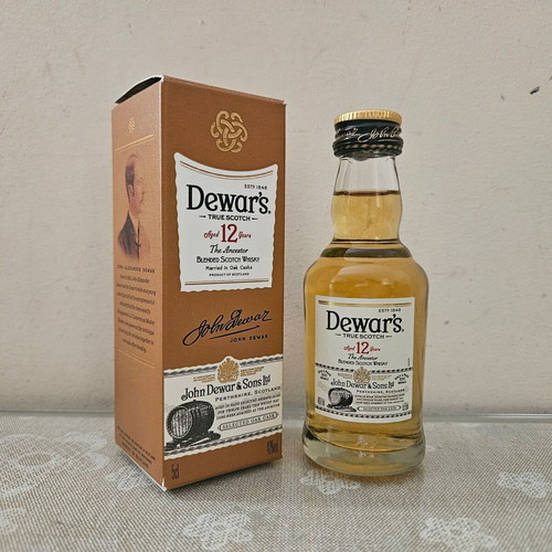 Dewar's 12yo The Ancestor whisky miniature new 50ml