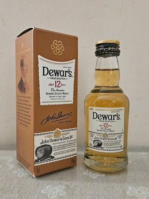 Dewar's 12yo The Ancestor whisky miniature new 50ml