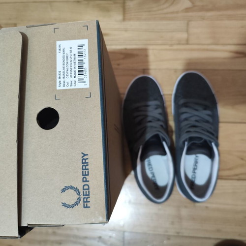 Fred Perry casual shoes like new, size 42, grey