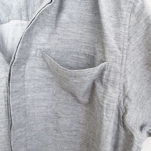 ASOS Grey Short Sleeve Shirt Medium like new