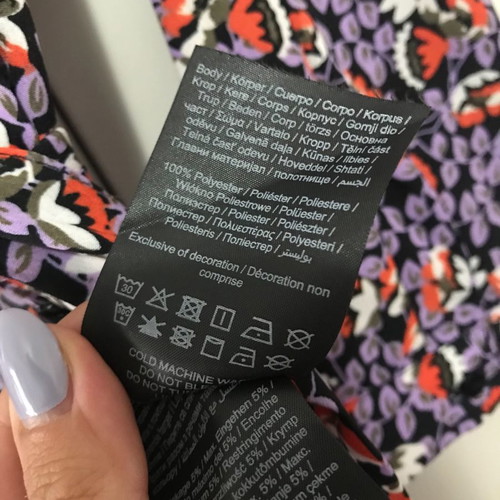 Pieces Shirt dress used, size S / 36 / 8