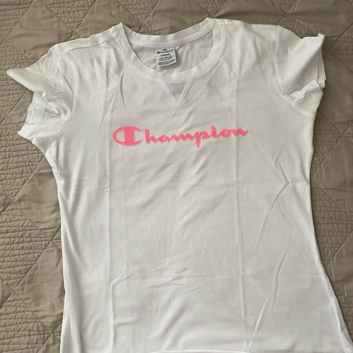 Champion T-shirt M used, white