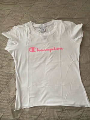Champion T-shirt M used, white