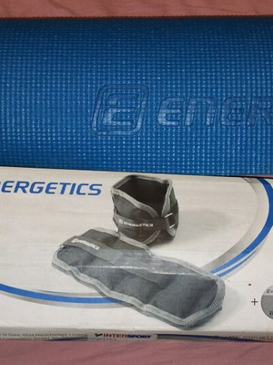 Intersport arm weights 2x1.5kg and new fitness mat