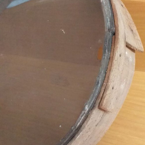 Παλιό κόσκινο μεταχειρισμένο για διακόσμηση, διάμετρος 36 εκ.