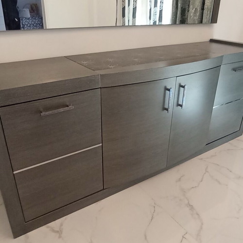 Sideboard with mirror like new