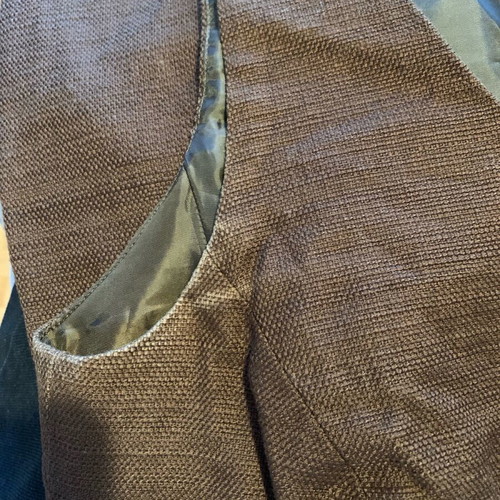 Calvin Klein brown dress used, ideal for office