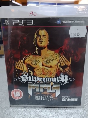 Supremacy MMA PS3 used, manual included