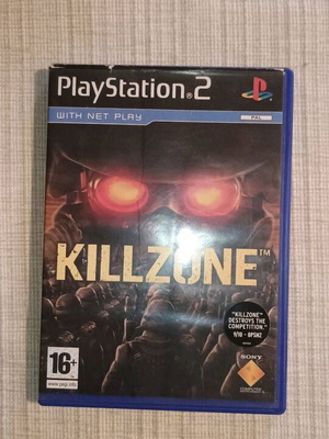 Θήκη παιχνιδιού PS2 Killzone σε εξαιρετική κατάσταση χωρίς δίσκο
