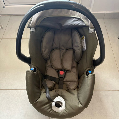 CAM Trio System 3 in 1 stroller, egg car seat and carrycot used