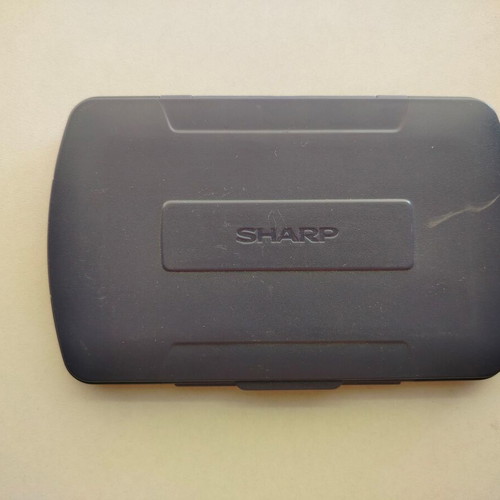 Sharp EL-6790 electronic organizer used, with external marks