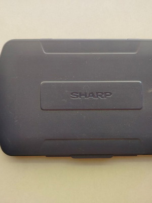 Sharp EL-6790 electronic organizer used, with external marks