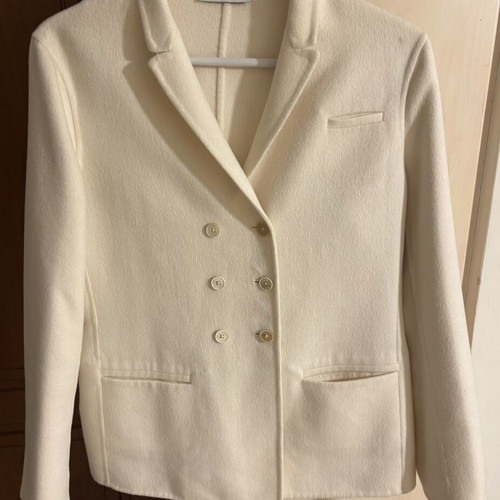 Jil Sander Wool Blazer Medium used, white