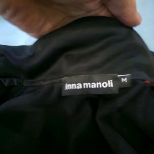 Inna Manoli tracksuit set like new, black with red and blue stripes, size M
