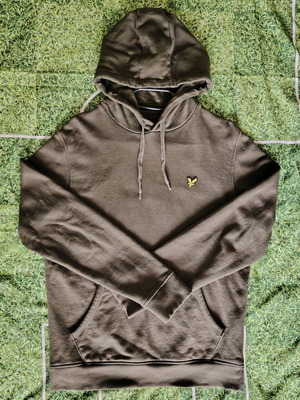 Lyle and Scott hoodie green, size S, used