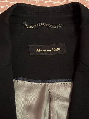 Massimo Dutti women's black jacket, size M