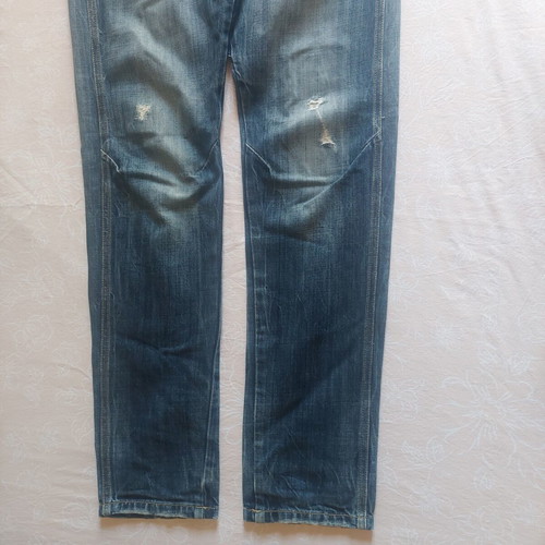 Staff Jeans Distressed Vintage Look Size EUR 42 / 32 US Like New