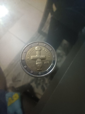 Cyprus 2 euro normal coin used, circulated 2009 2012 2018 2019