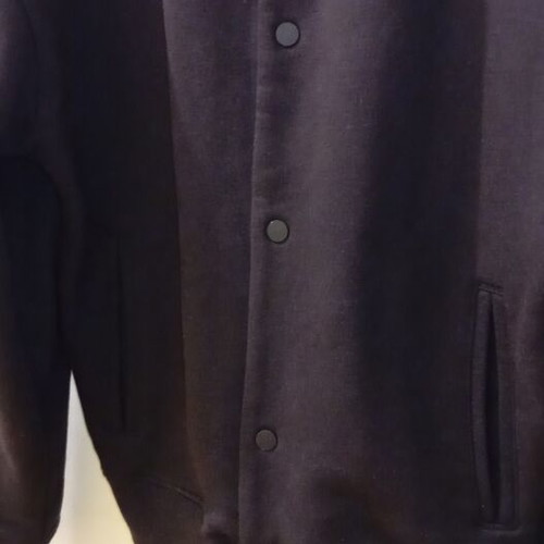 Bomber jacket Zara pilot style quilted cotton new black medium-large