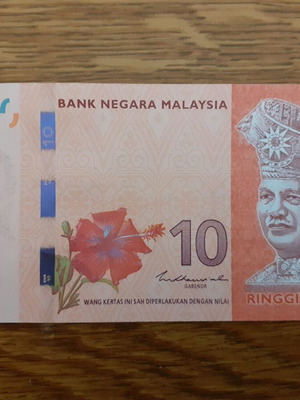 Malaysia 10 Ringgit 2021 new