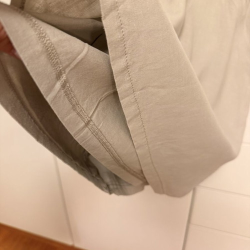 Mindyourstyle Mini Dress like new, summer with belt, gray beige