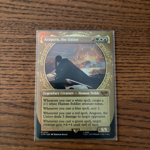 mtg aragorn card Magic: The Gathering The Lord of the Rings: Tales of Middle Earth main image 1