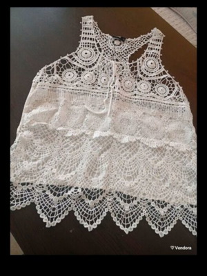 Top Janina lace white size XXL like new