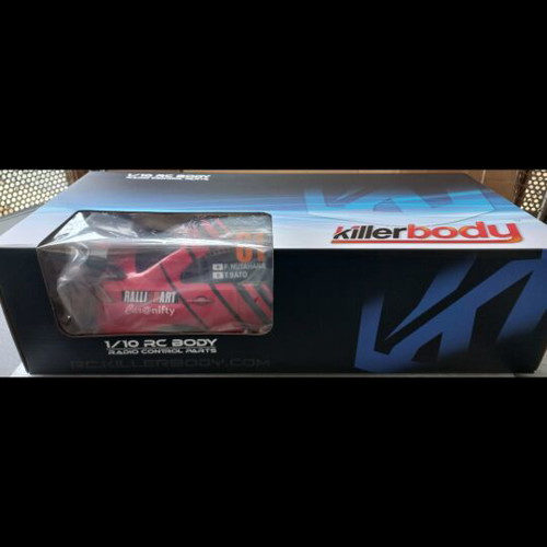Mitsubishi Evo 10 Killerbody Lexan RC car body 1/10 scale 190mm