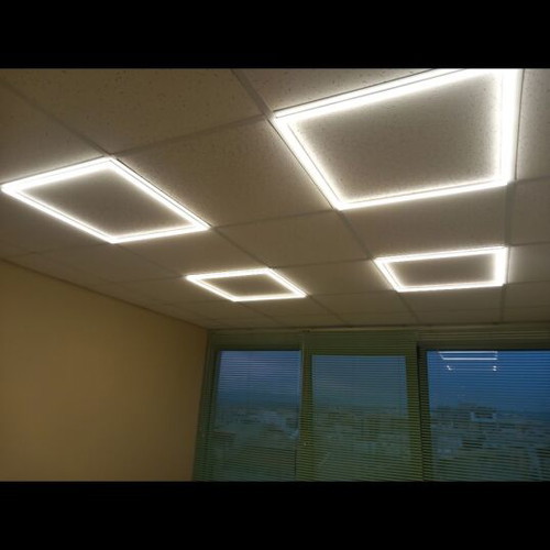 Gypsum ceiling led lights like new, set of 8 pieces
