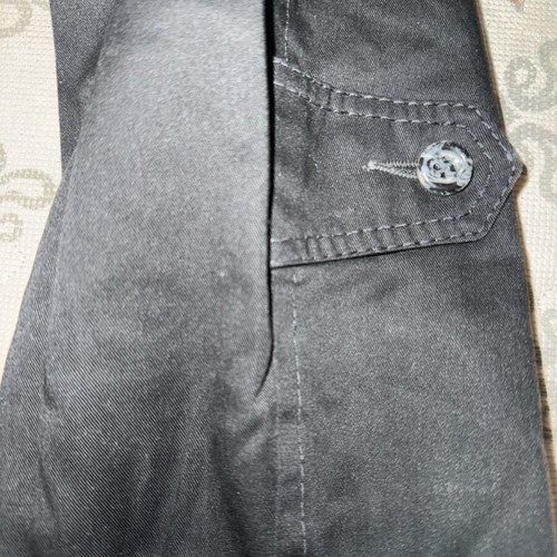 Vintage women's trench coat like new, black blue, midi