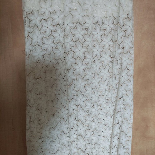 White evening dress like new, size Small