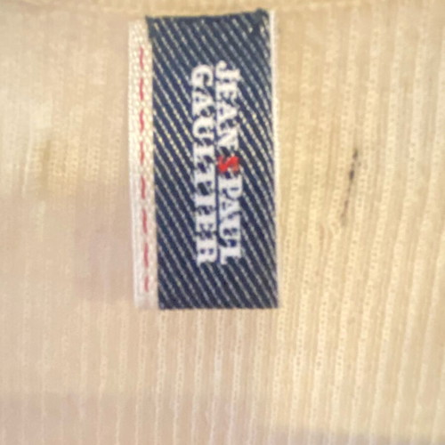 Jean Paul Gaultier dress size M like new, black and white