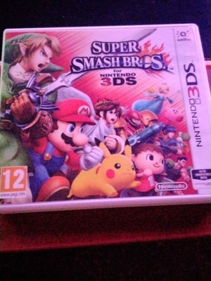 Super Smash Bros Nintendo 3DS παιχνίδι σαν καινούργιο, αυθεντική κασέτα