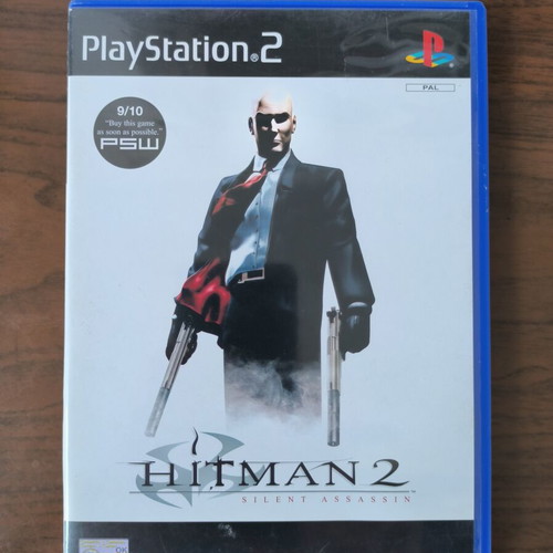Hitman 2 Silent Assassin PS2 game used, English, complete