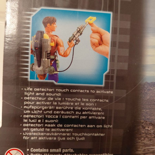 Max Steel N-Tek Emergency Gear vintage 2000 Mattel new sealed