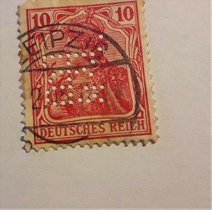 (Rare)Germania 1902 ,10 pfennigs,scott#83