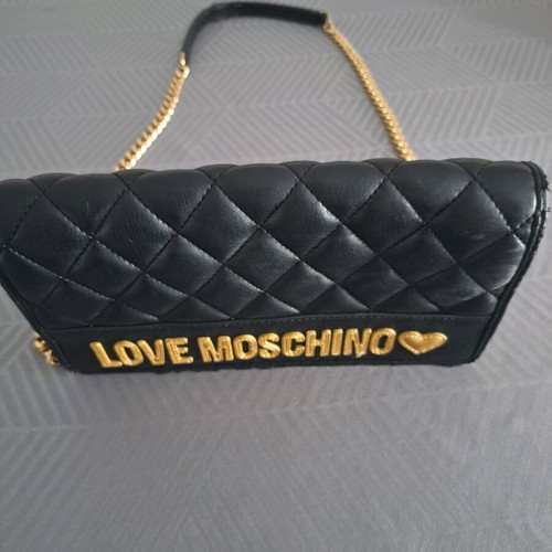 Love Moschino shoulder bag used, worn on edges