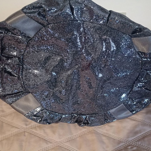 Accessorize shoulder bag new, grey silver with glitter