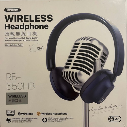 Bluetooth headphones Remax RB-550HB new
