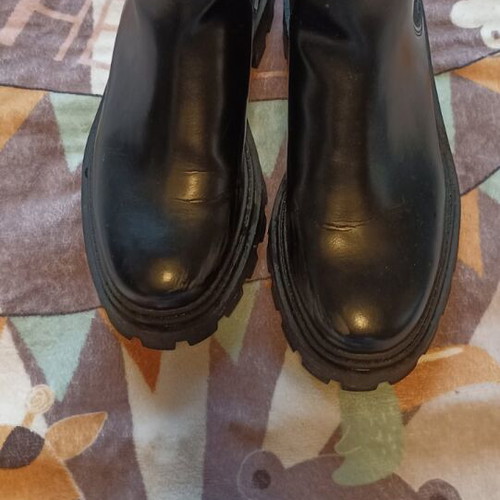 Zara Black Boots Size 39 Like New Worn Twice