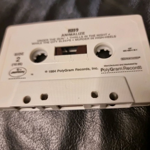 KISS Animalize cassette used, rock