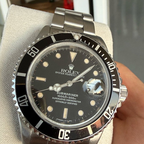Rolex Submariner Date 16610 1995 like new, 40mm sapphire crystal