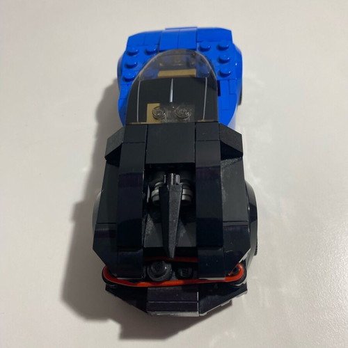 Lego Speed Champions Bugatti Chiron with missing pieces