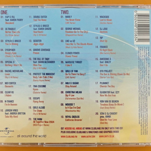 Clubland 5 2CD like new, electronic dance compilation